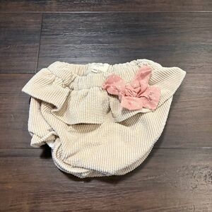 Nannos Bloomers with Pink Bow 18 Months